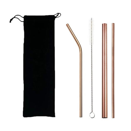 EcoSip Reusable Stainless Steel Straw Kit