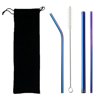 EcoSip Reusable Stainless Steel Straw Kit