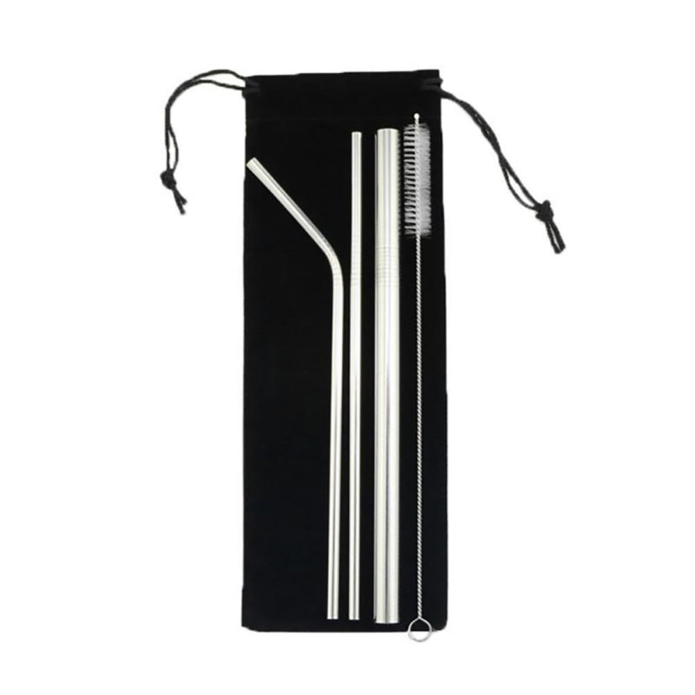 EcoSip Reusable Stainless Steel Straw Kit