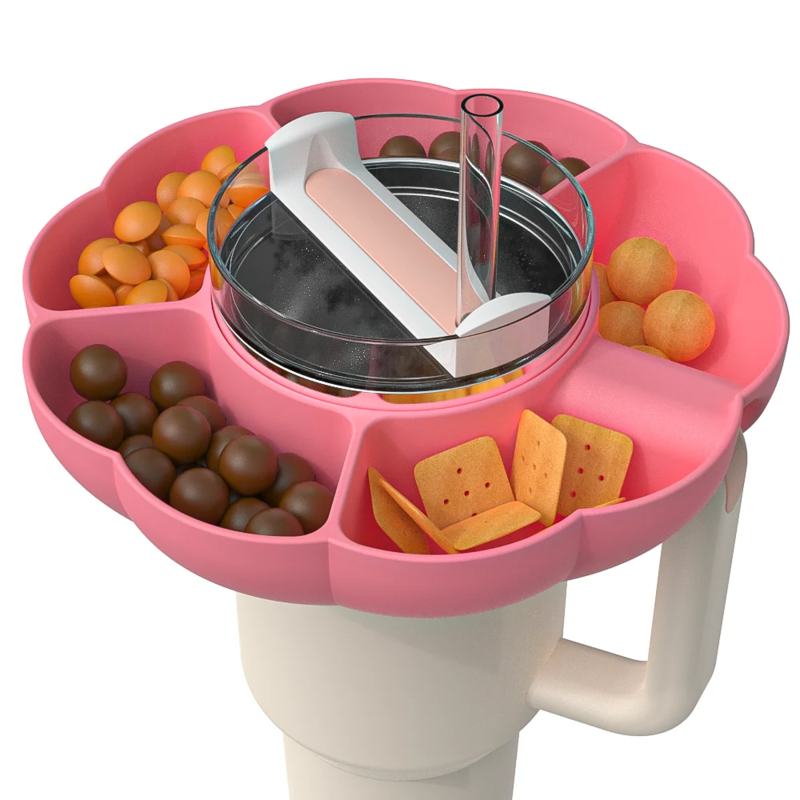 SnackTop™ Reusable Tumbler Snack Tray