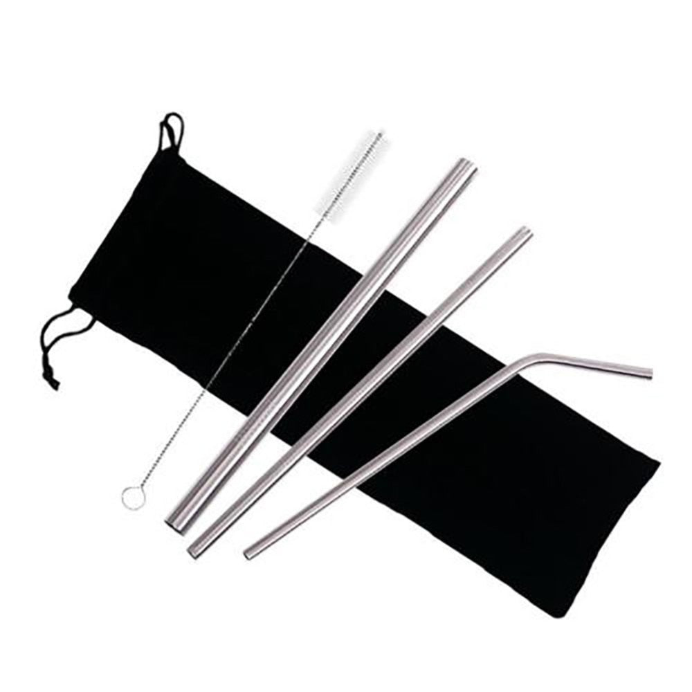 EcoSip Reusable Stainless Steel Straw Kit