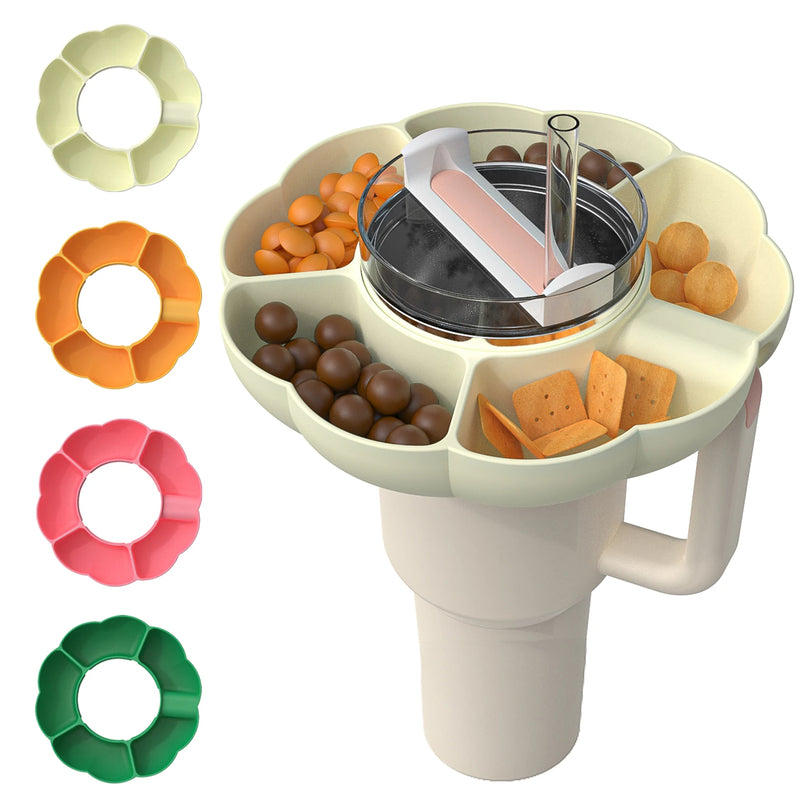 SnackTop™ Reusable Tumbler Snack Tray