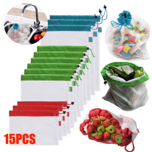 EcoFresh Reusable Produce Bags (12-Pack)
